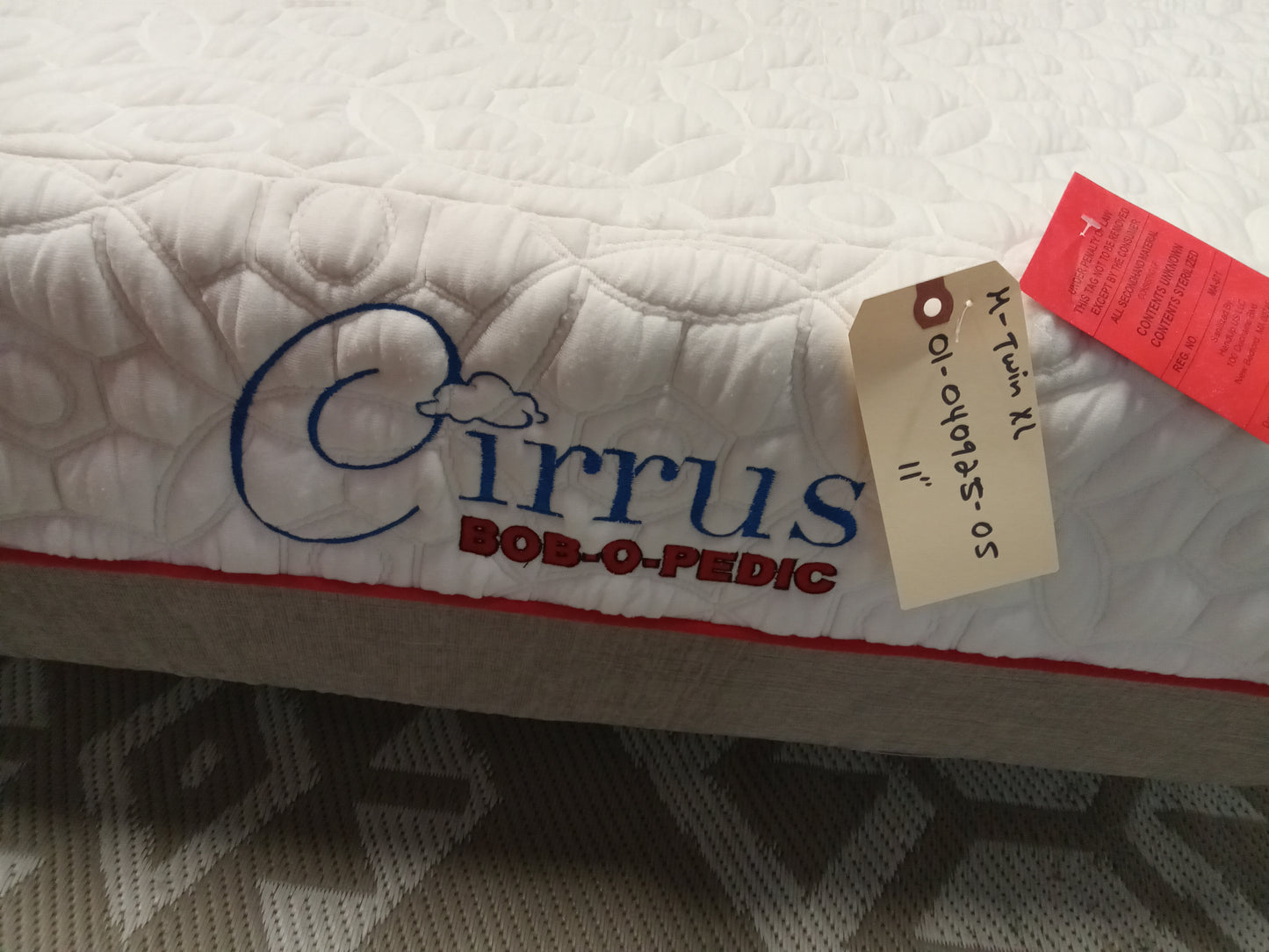 Bob-O-Pedic | 11'' Cirrus Firm | Twin XL Mattress