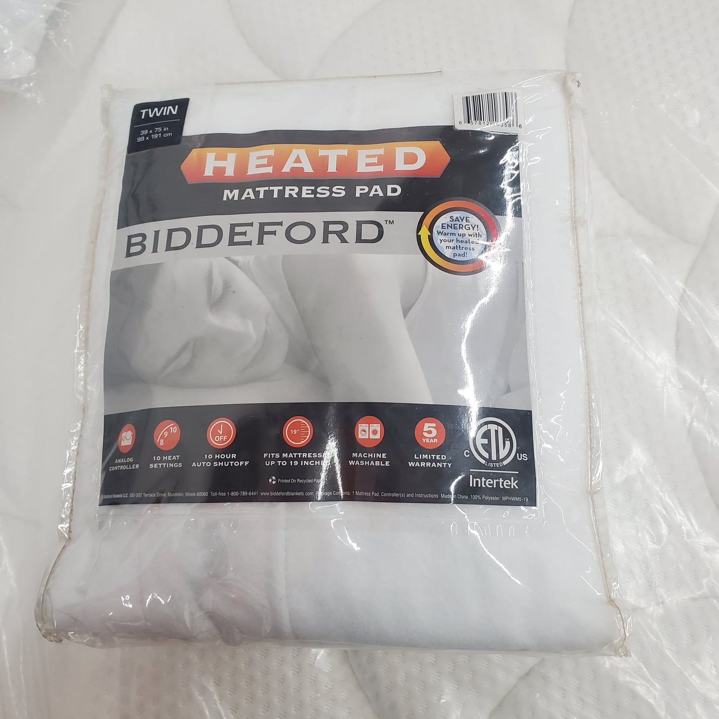 Heated Mattress Pad Twin Size