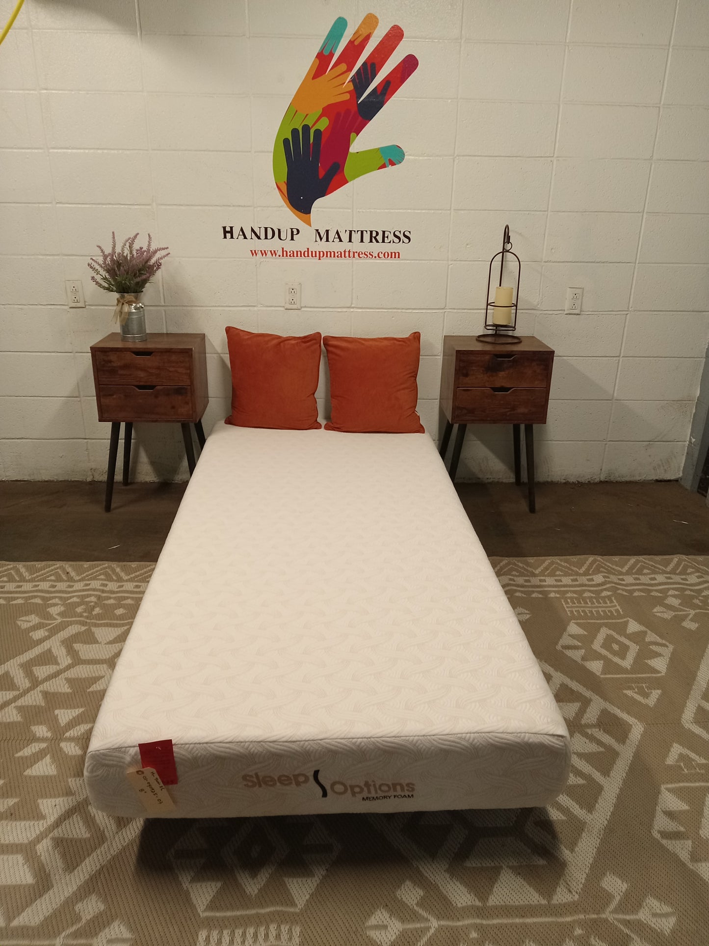 Sleep Options | 8'' Memory Foam | Twin XL