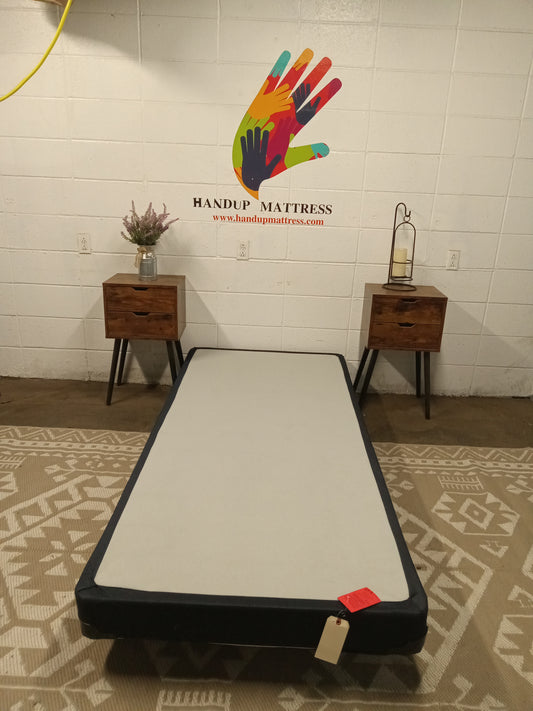 Grey Twin XL Boxspring