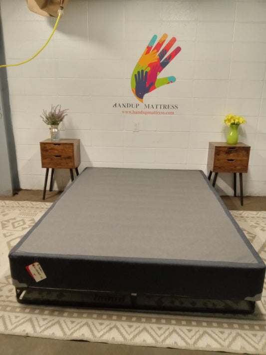 Box Spring | 9'' Queen Size Dark Grey