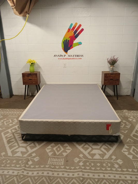 Patterned Queen Boxspring