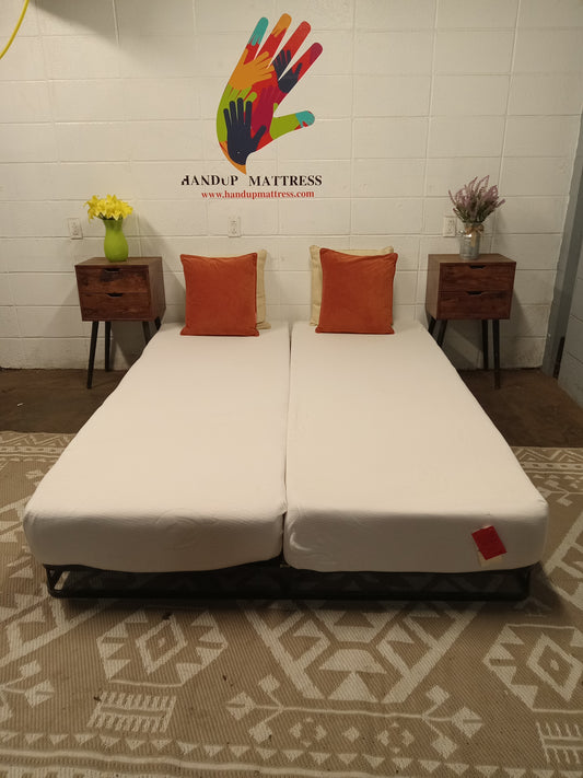 Unbranded | 9''  Memory Foam | Split Queen Mattresses