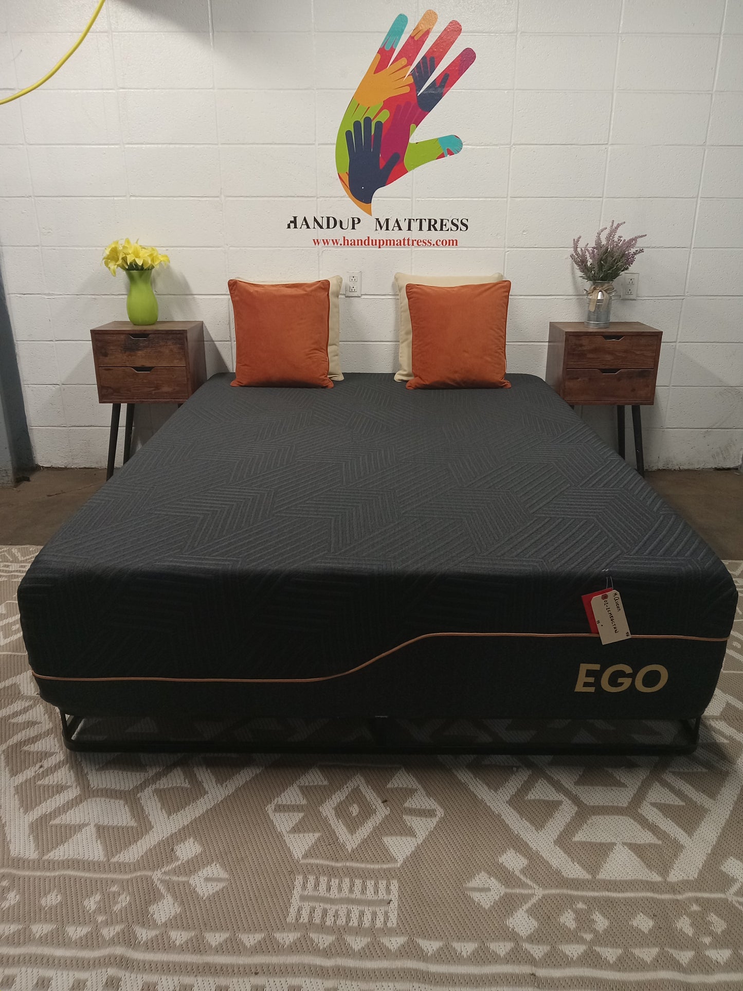 EGO | Black Classic | 15" Queen Mattress