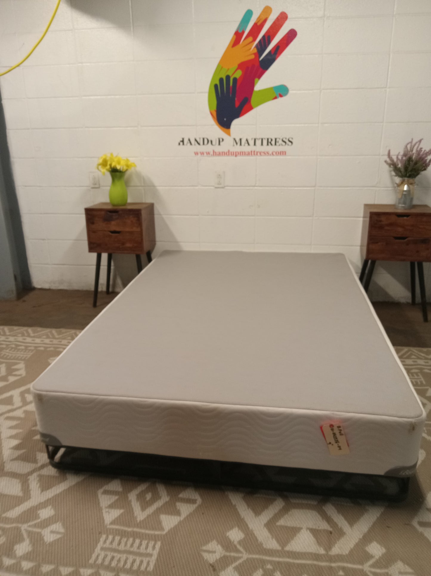 6'' WorleyBeds White Full Box Spring