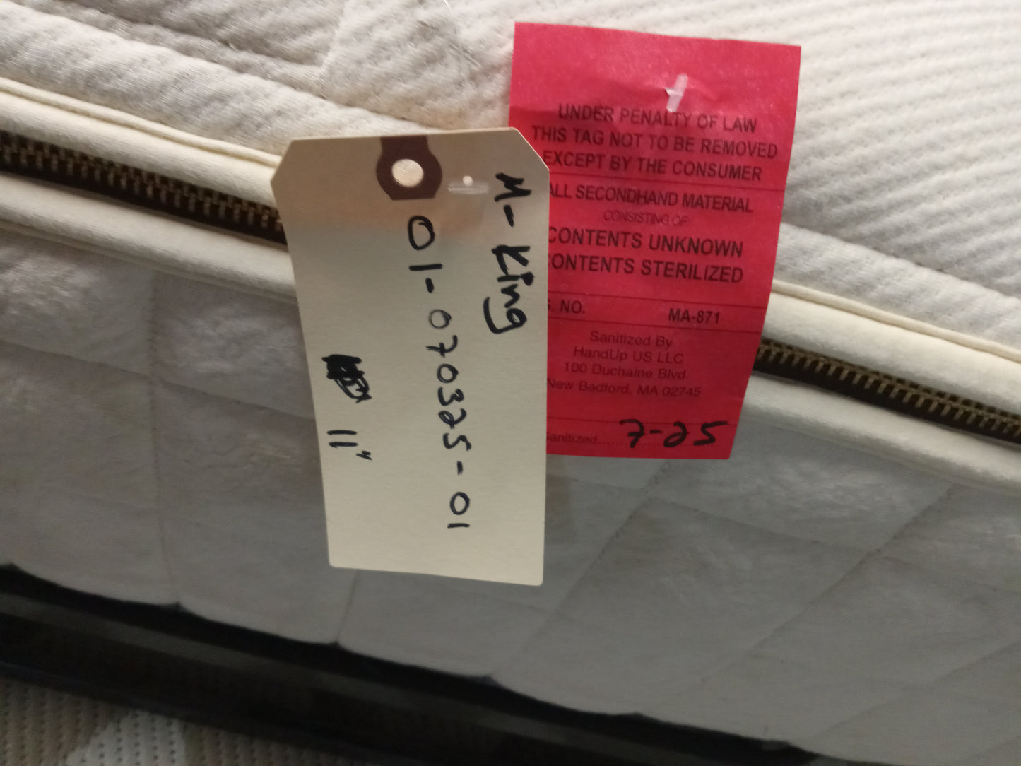 Naturepedic | EOS | Classic Organic Vegan | 11''King Mattress