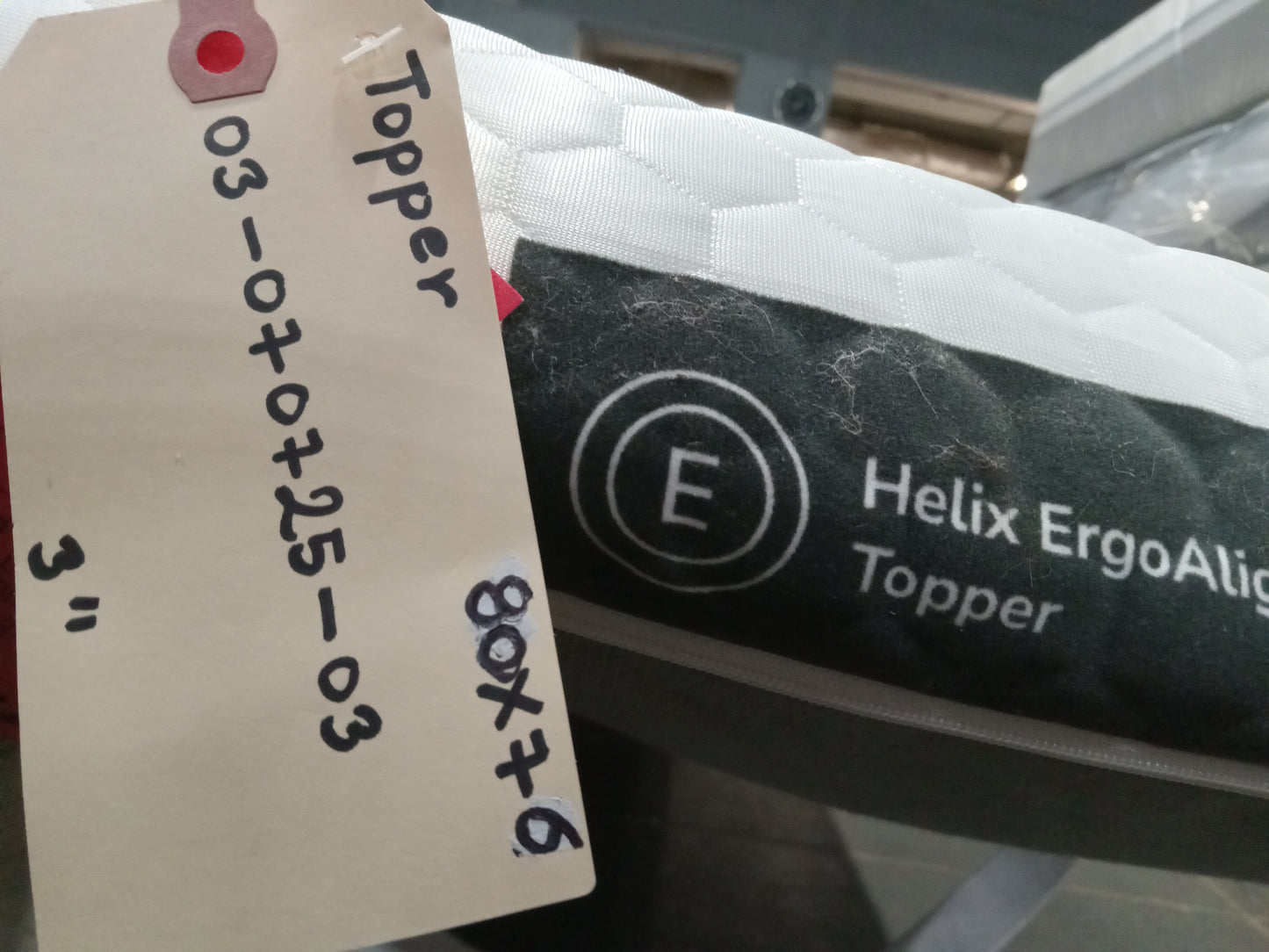 Helix | Ergo Align | 3'' King Mattress Topper (2)