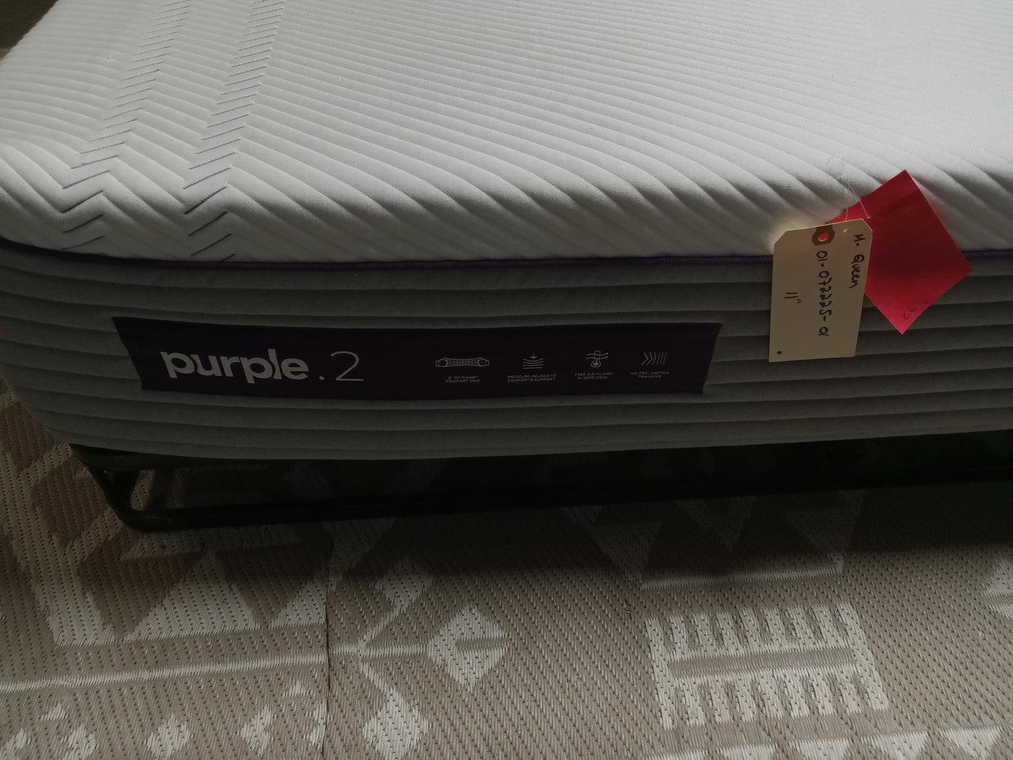 Purple | Hybrid 2 | 11'' Queen Mattress