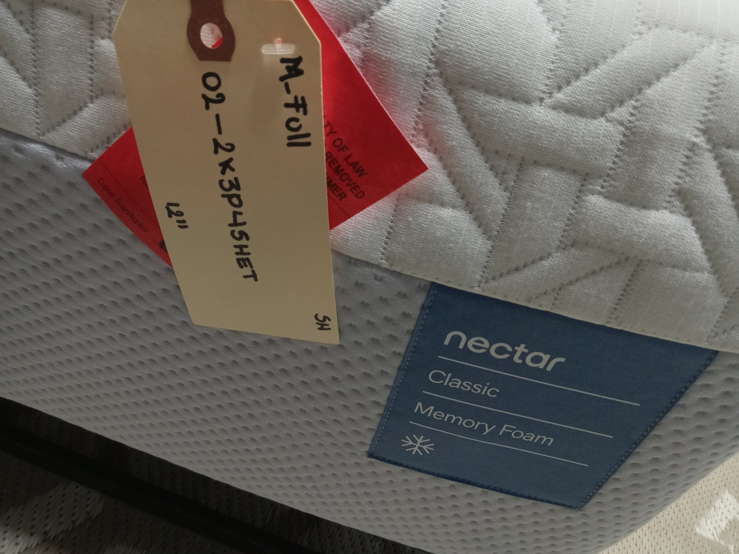 Nectar | Classic Memory Foam | 12'' Full Size (3)