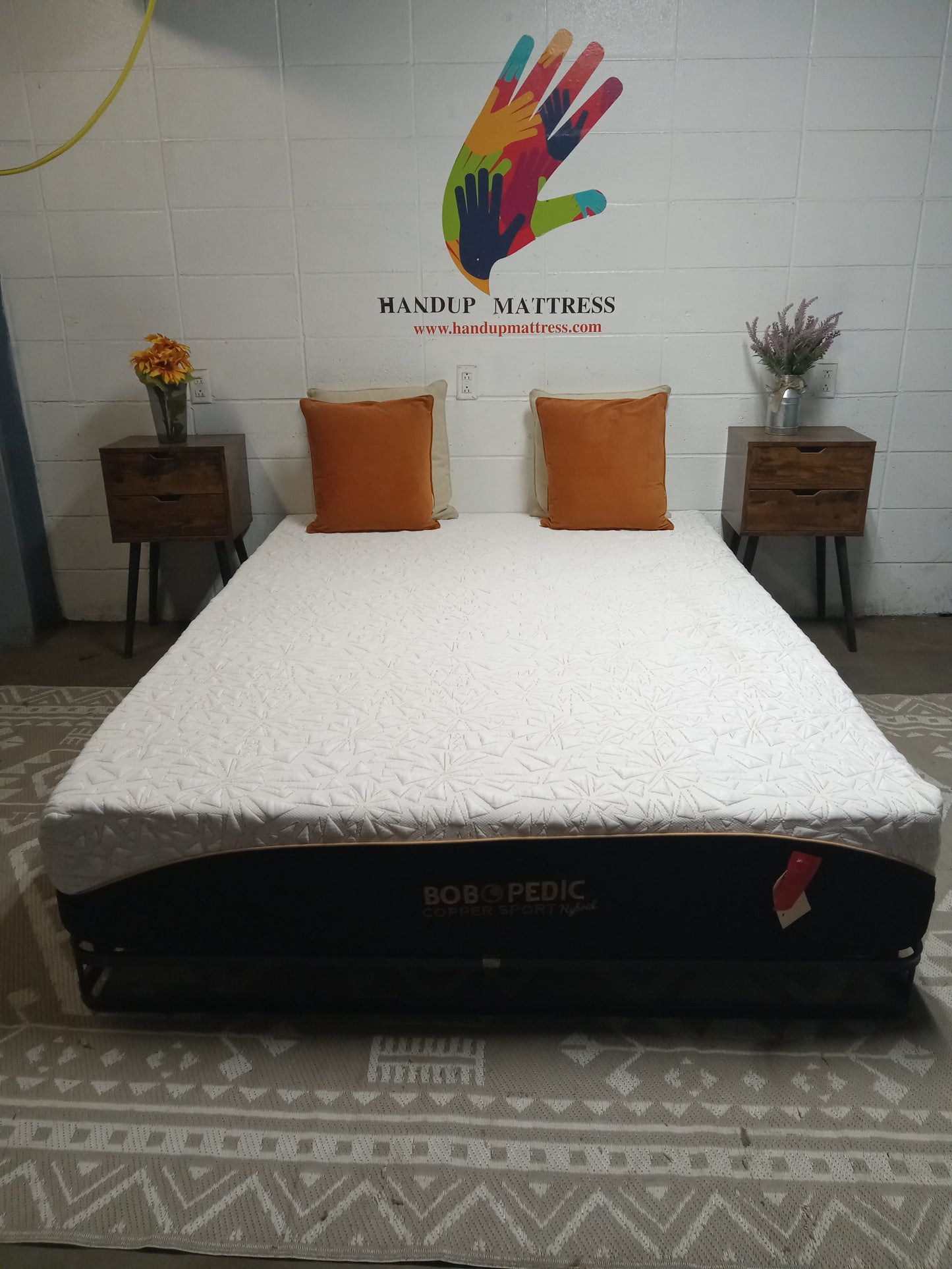 Bob-O-Pedic | Copper Sport Hybrid | 12'' Queen Mattress