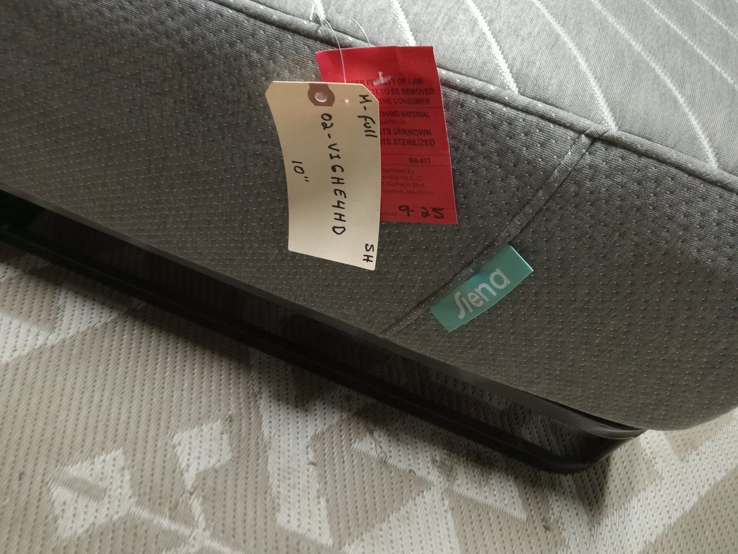 Siena |Signature Memory Foam| 10" Full Mattress