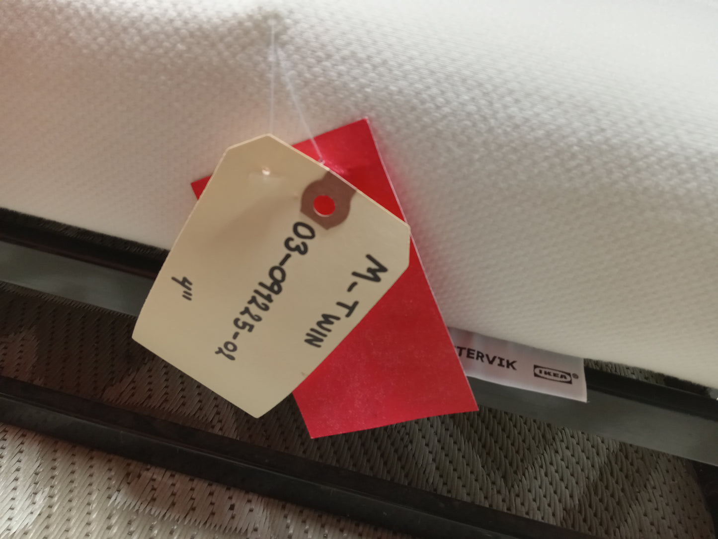 IKEA | Meistervik MEmory Foam | 4" Twin Mattress