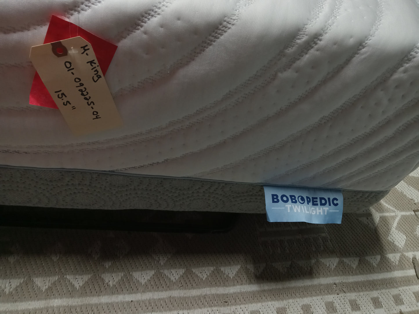 Bob -O- Pedic | Twilight Memory Foam | 15.5" King Mattress