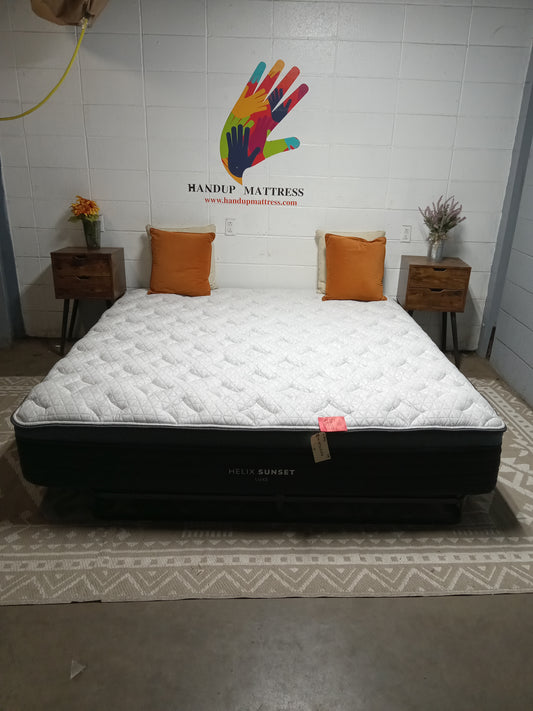 Helix | Luxe Sunset w/GlacioTex™ Cooling Cover  | 13" King Mattress