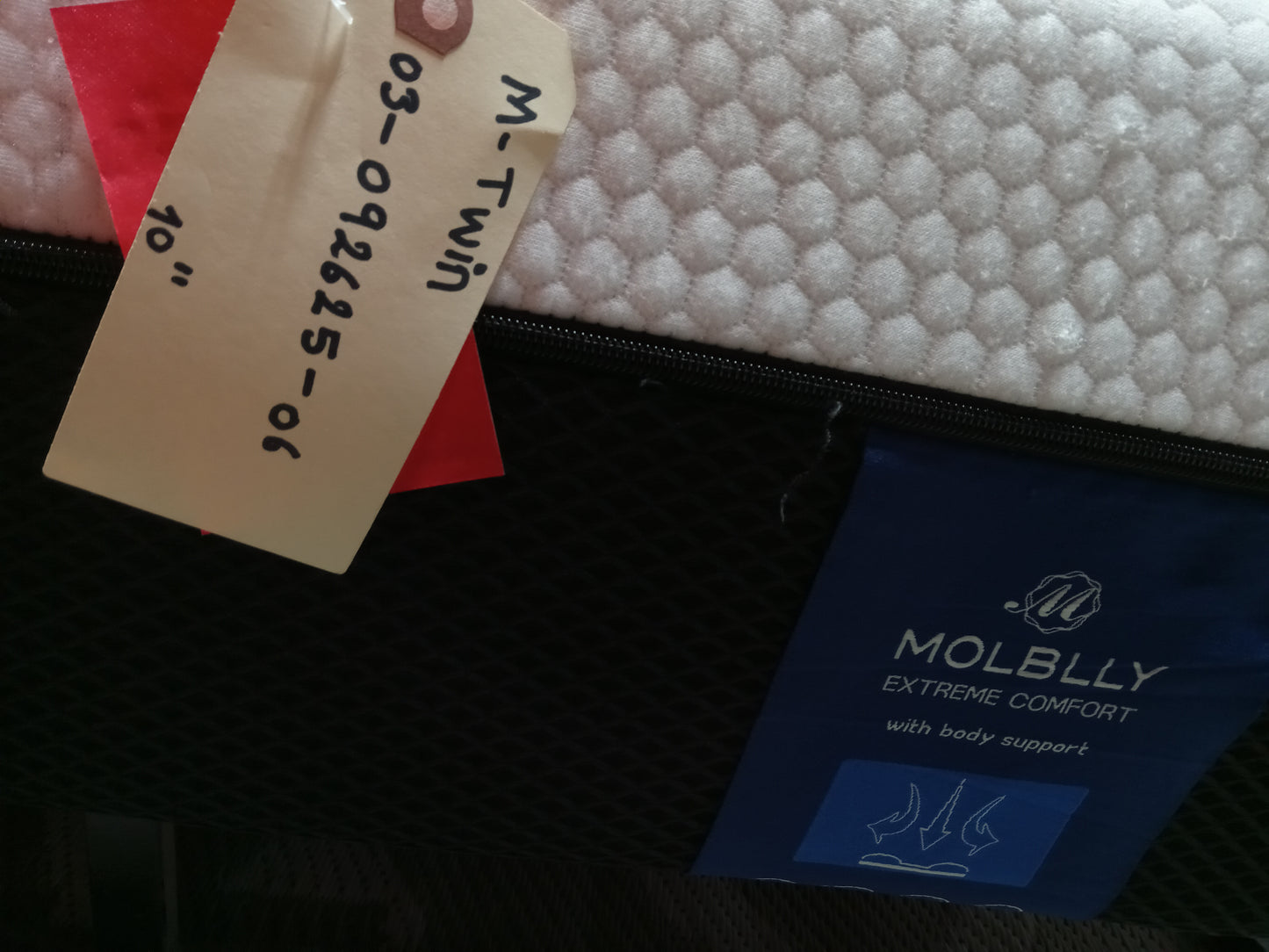 Molblly | Extreme Comfort | 10" Twin Mattress
