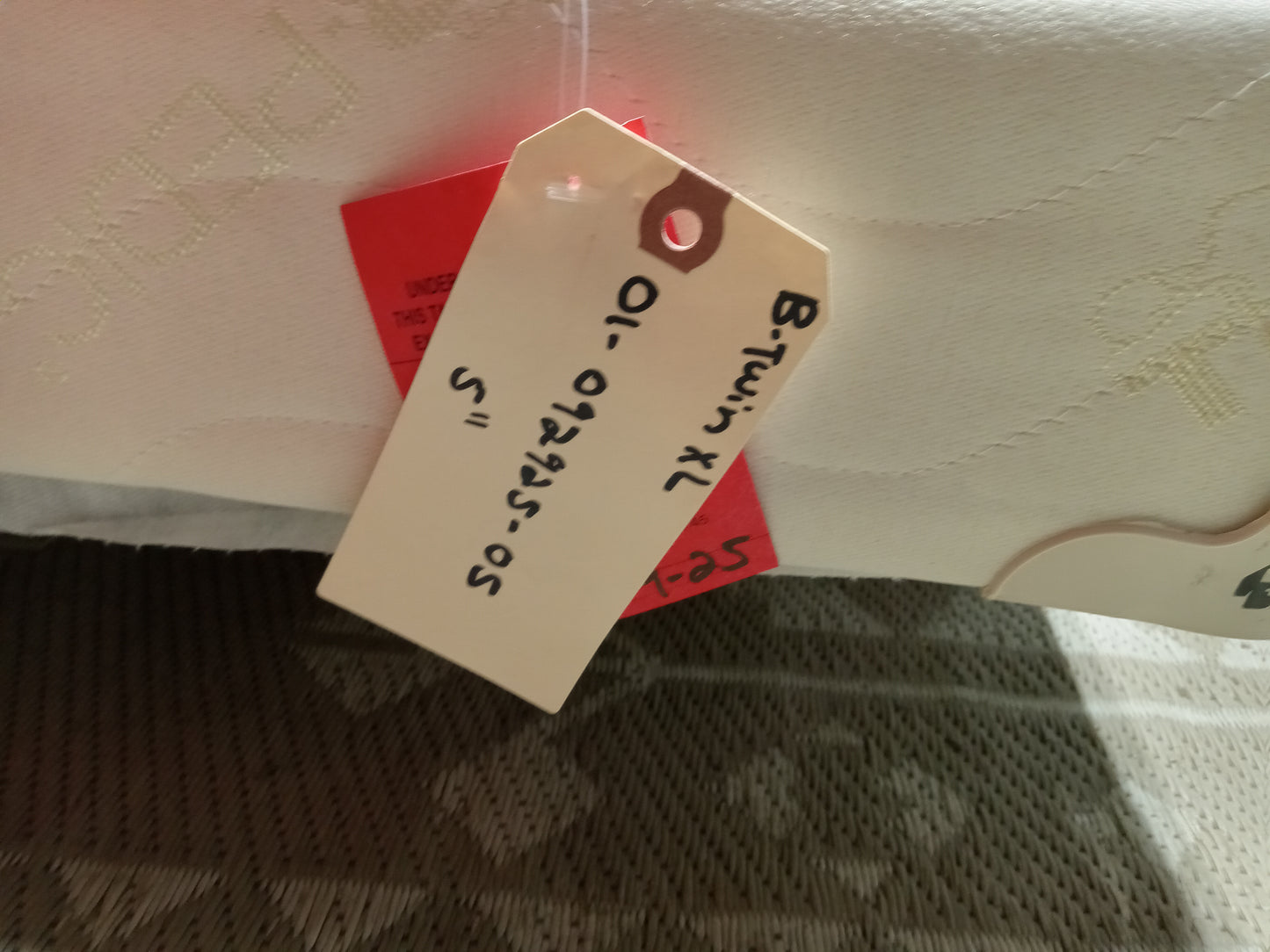 TempurPedic | White | 5" Twin XL box Spring