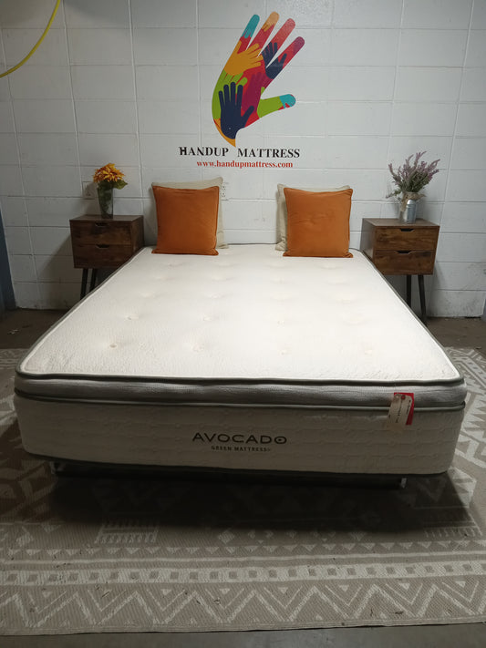 Avocado | Green | 14" Queen Mattress