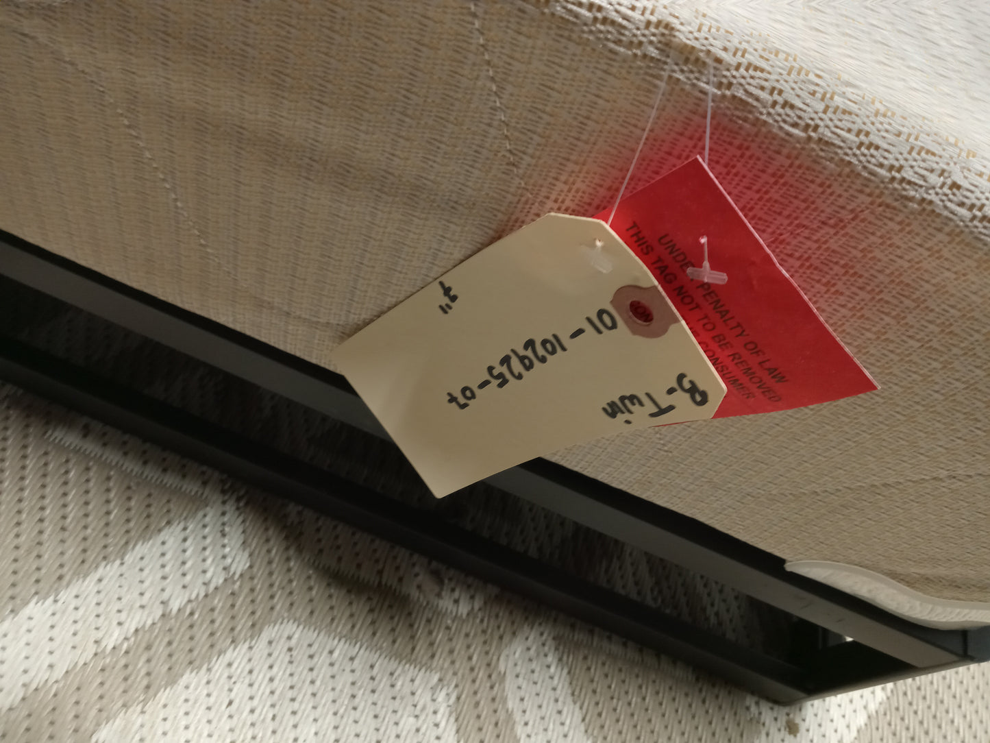 Beige Twin Foundation