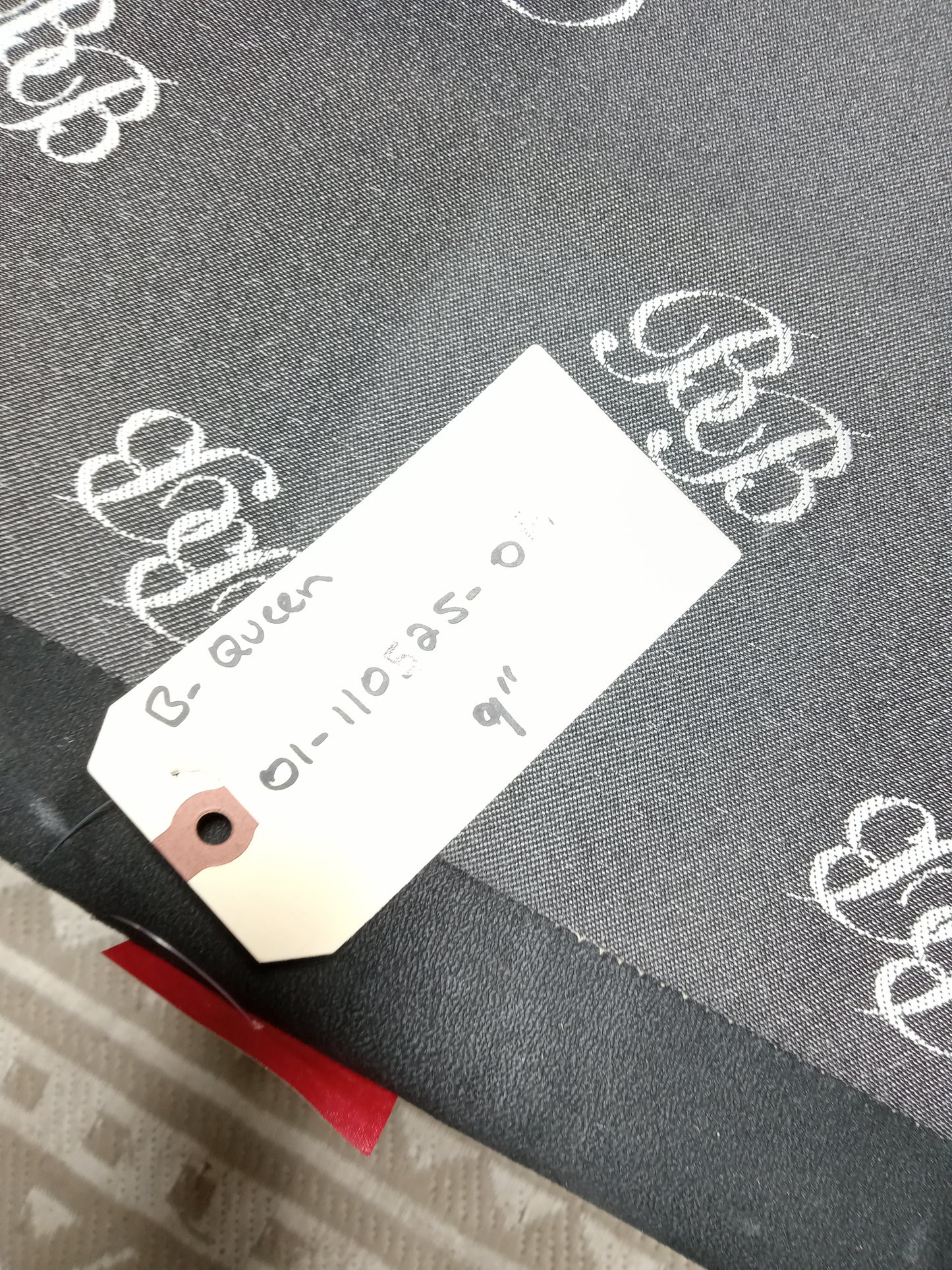 Brooklyn Bedding | Black | 9" Queen Box Spring