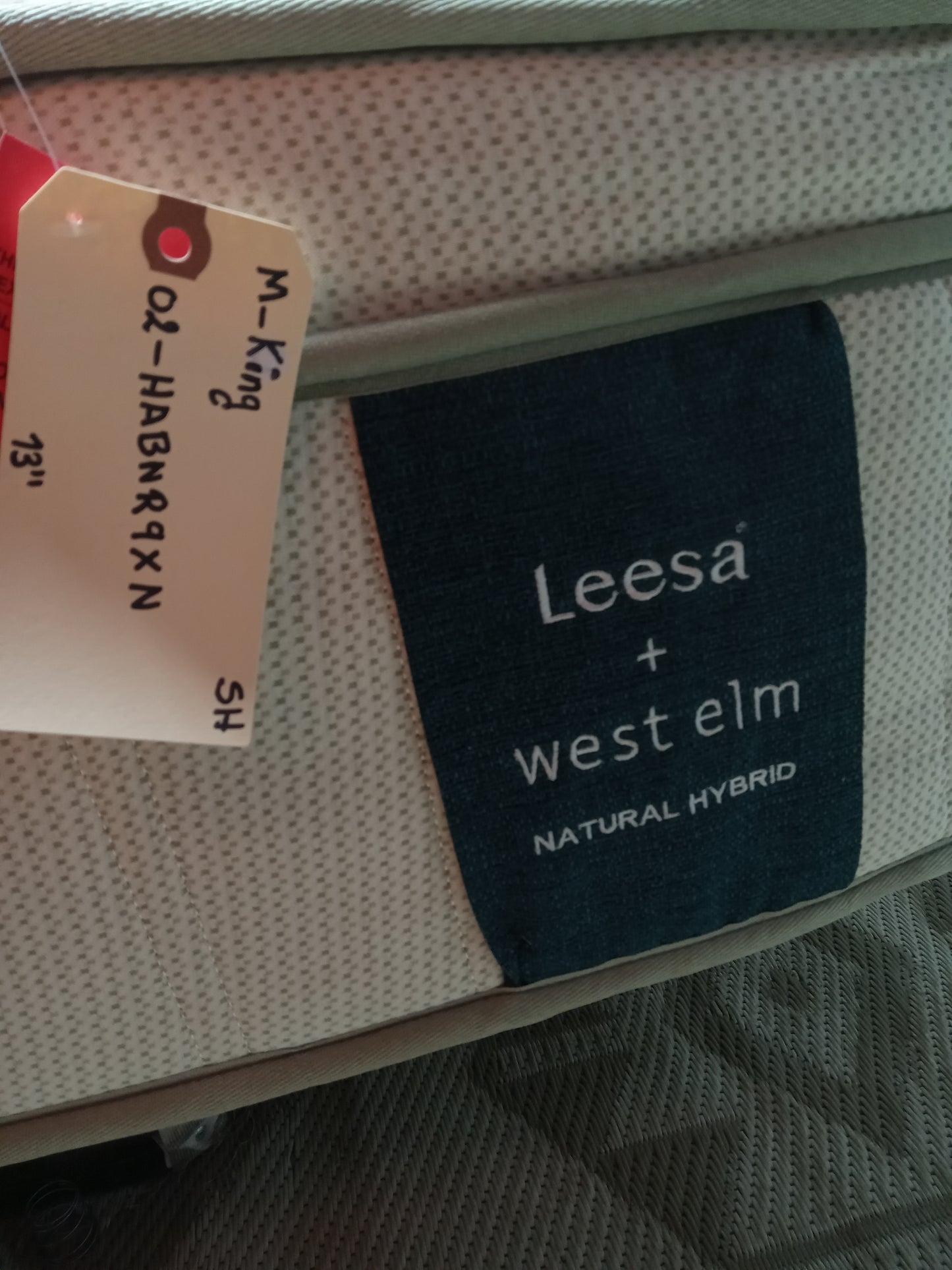 Leesa | West + Elm Natural Hybrid | 13" King Mattress