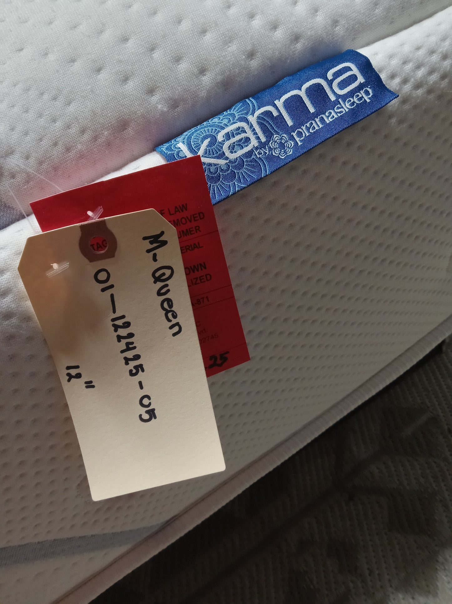 PranaSleep | Sky Super Plush| 12'' Queen Mattress