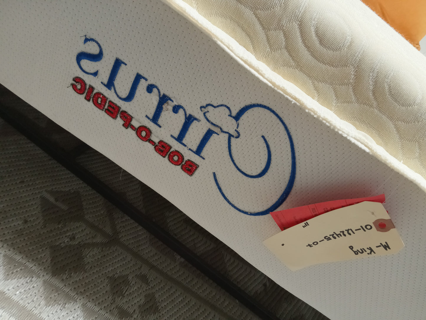 Bob-O-Pedic | Cirrus Reversed Cover | 11" King Mattress