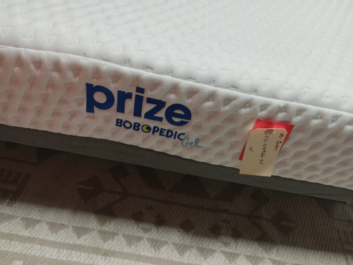 Bob-O- Pedic | Prize Gel Memory Foam | 10" Queen Mattress