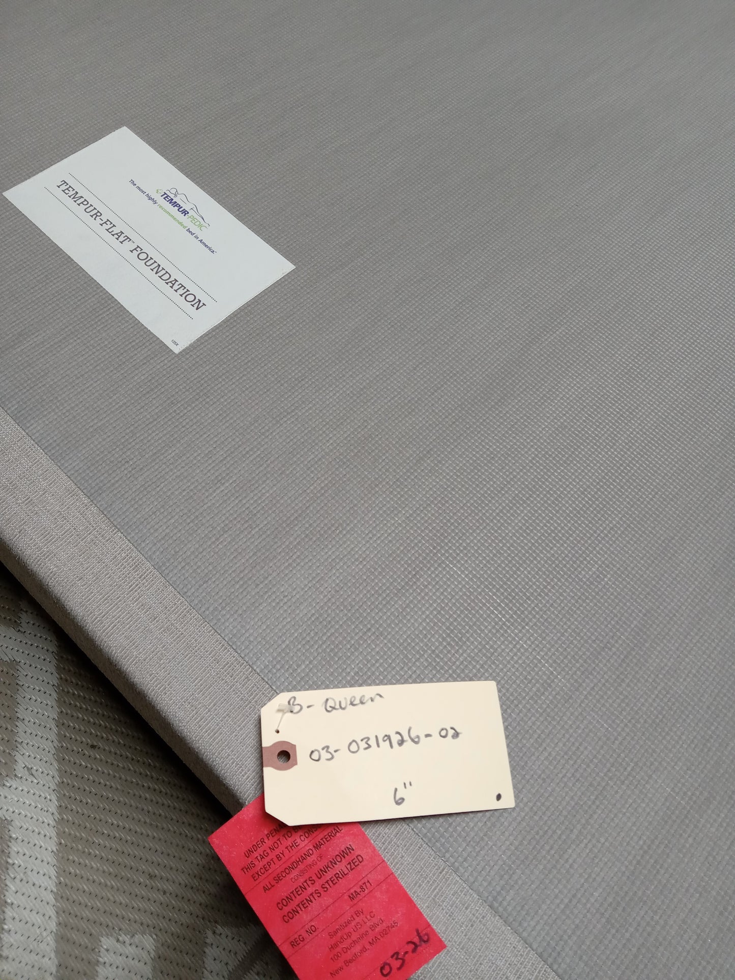 Unbranded | Khaki | 6" Queen Box Spring