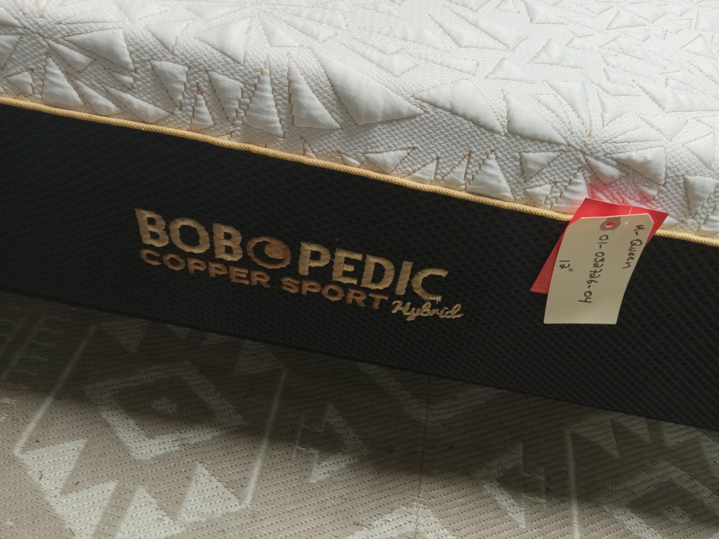 Bob-O-Pedic | Copper Sport Hybrid | 12'' Mattress