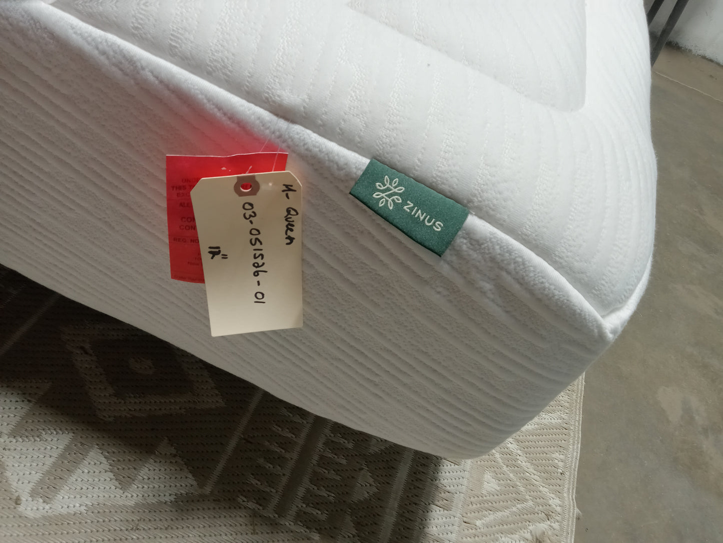 Zinus | Cloud Tight Top | 12" Queen Mattress