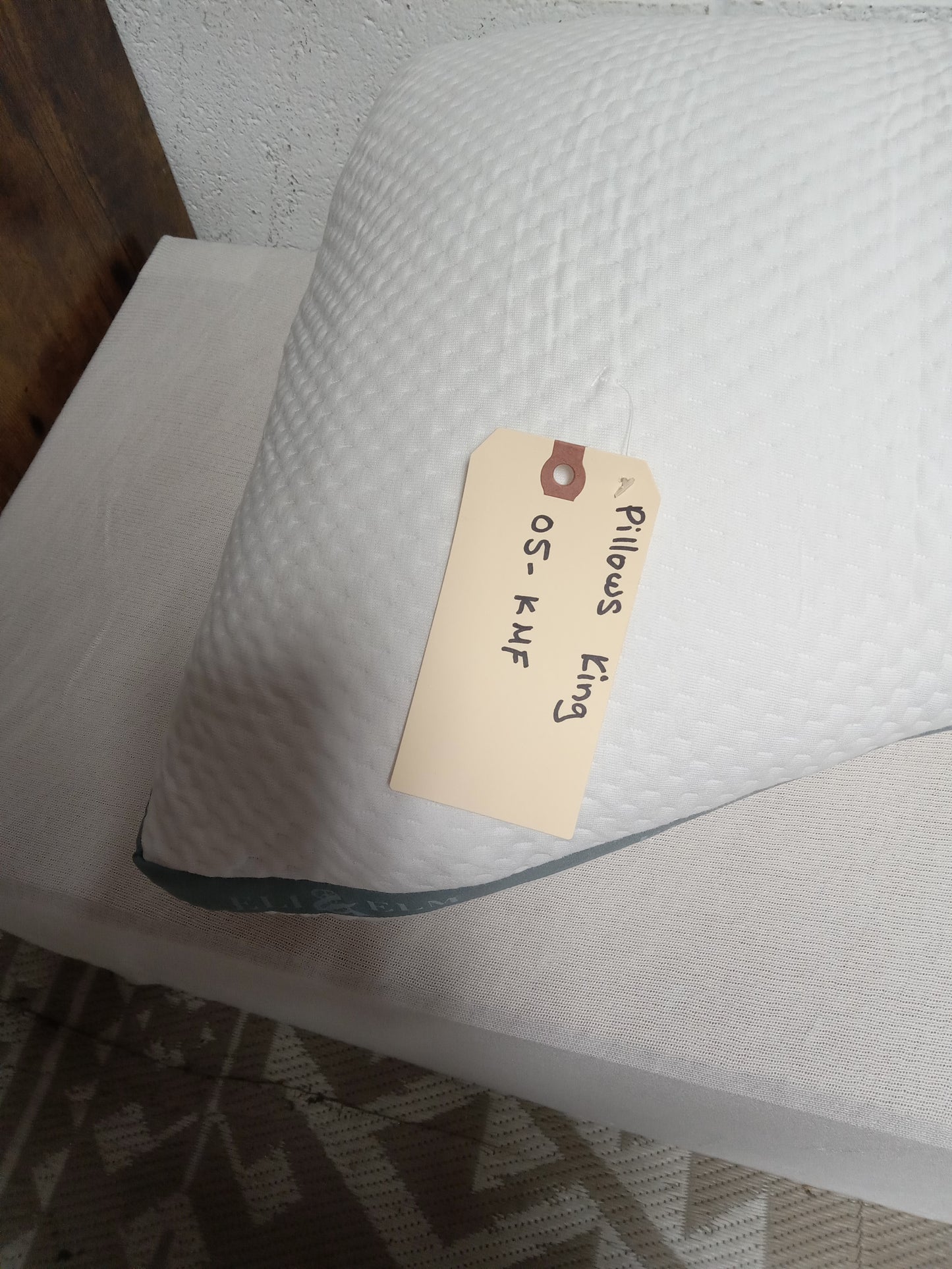 Eli & Elm | Side Sleeper Pillow | Memory Foam | King