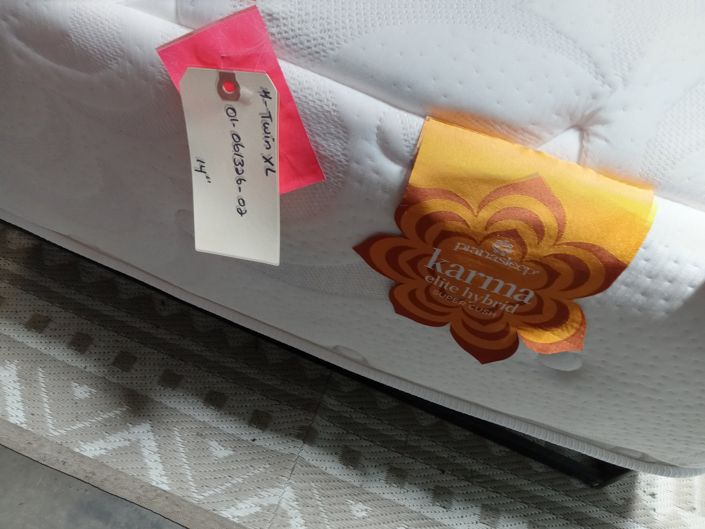Pranasleep | Karma Elite Hybrid | 14" Twin XL Mattress