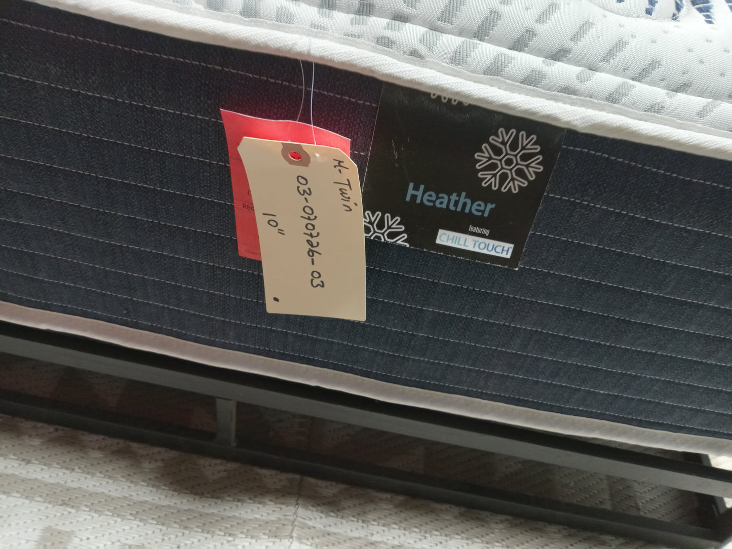 Jordan's Mattress Factory | Heather | 10" Twin Mattress