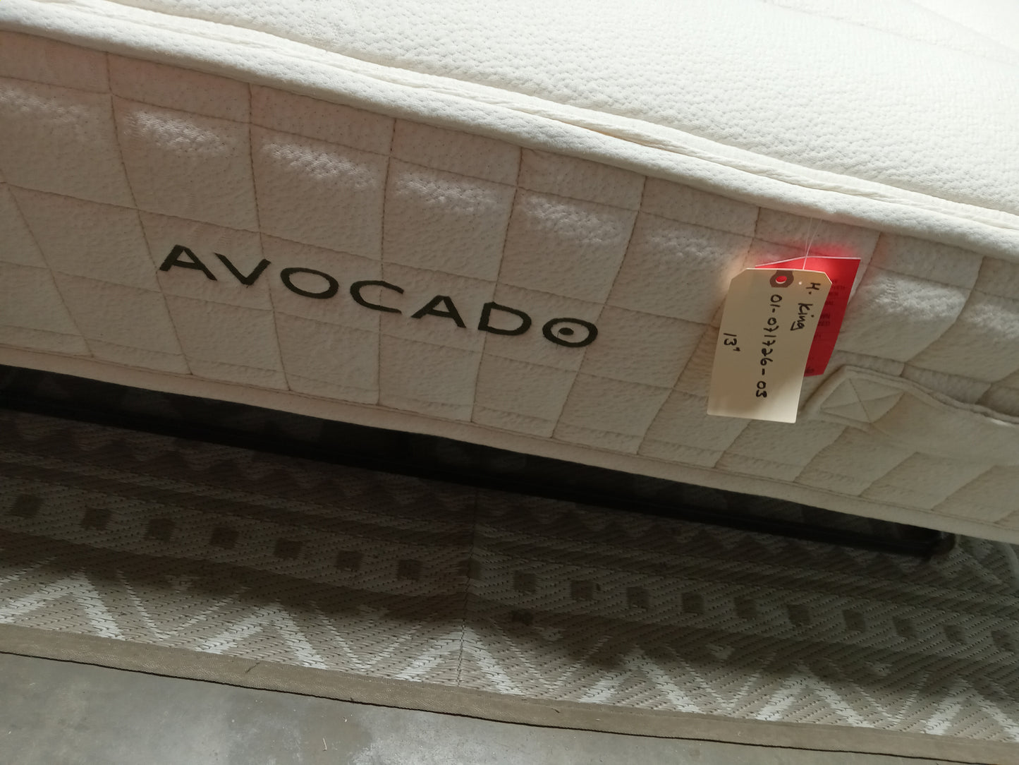 Avocado | Luxury Organic | 13" King Mattress