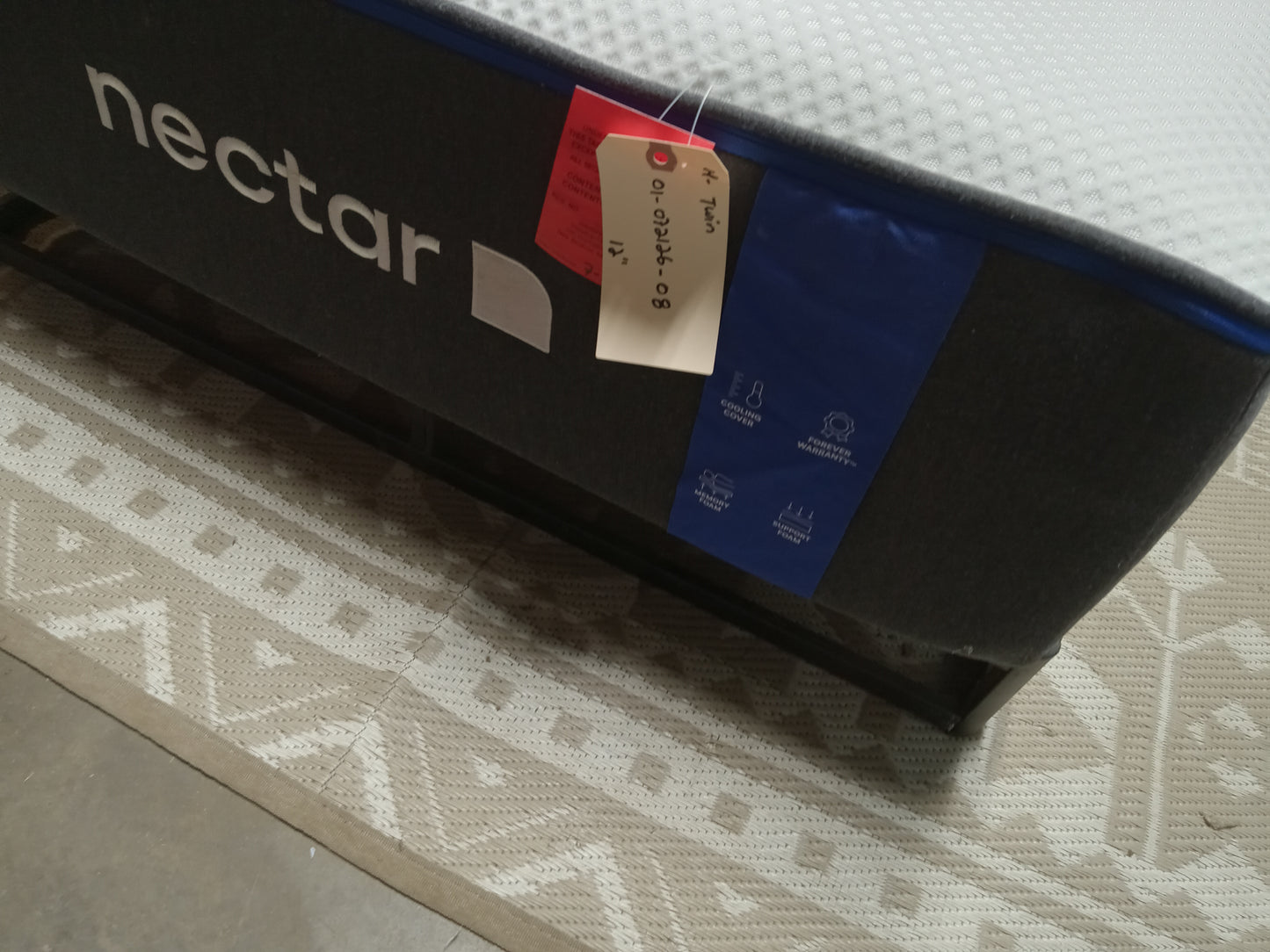 Nectar | Memory Foam with Cooling Cover | 12" Mattress