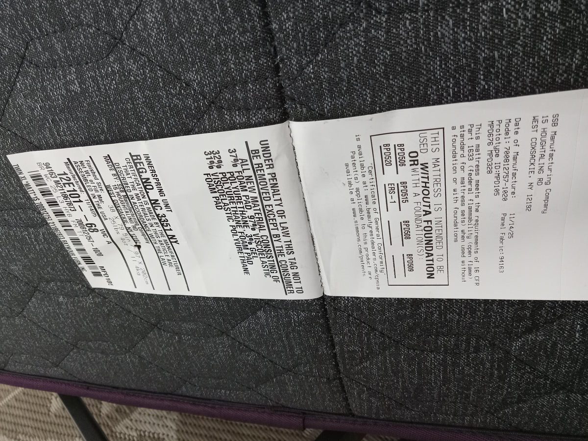 Beautyrest | World Class Hybrid Level Three Firm | 13" | Twin XL Mattress