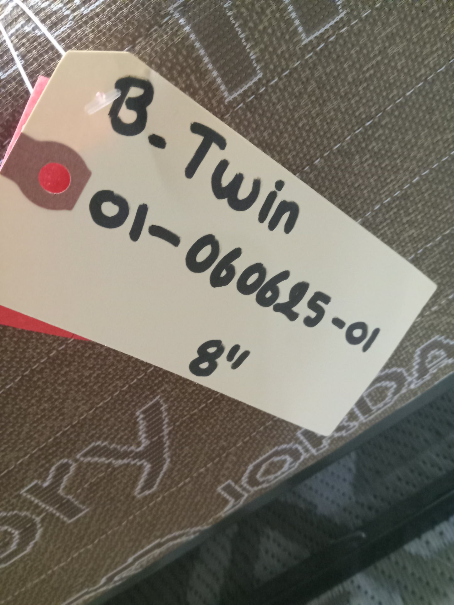 Jordans tan 8'' twin foundation