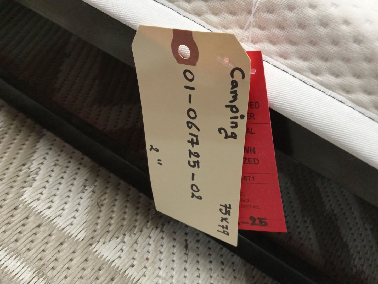 Saatva | 2″ Graphite Memory Foam | King | Mattress Topper