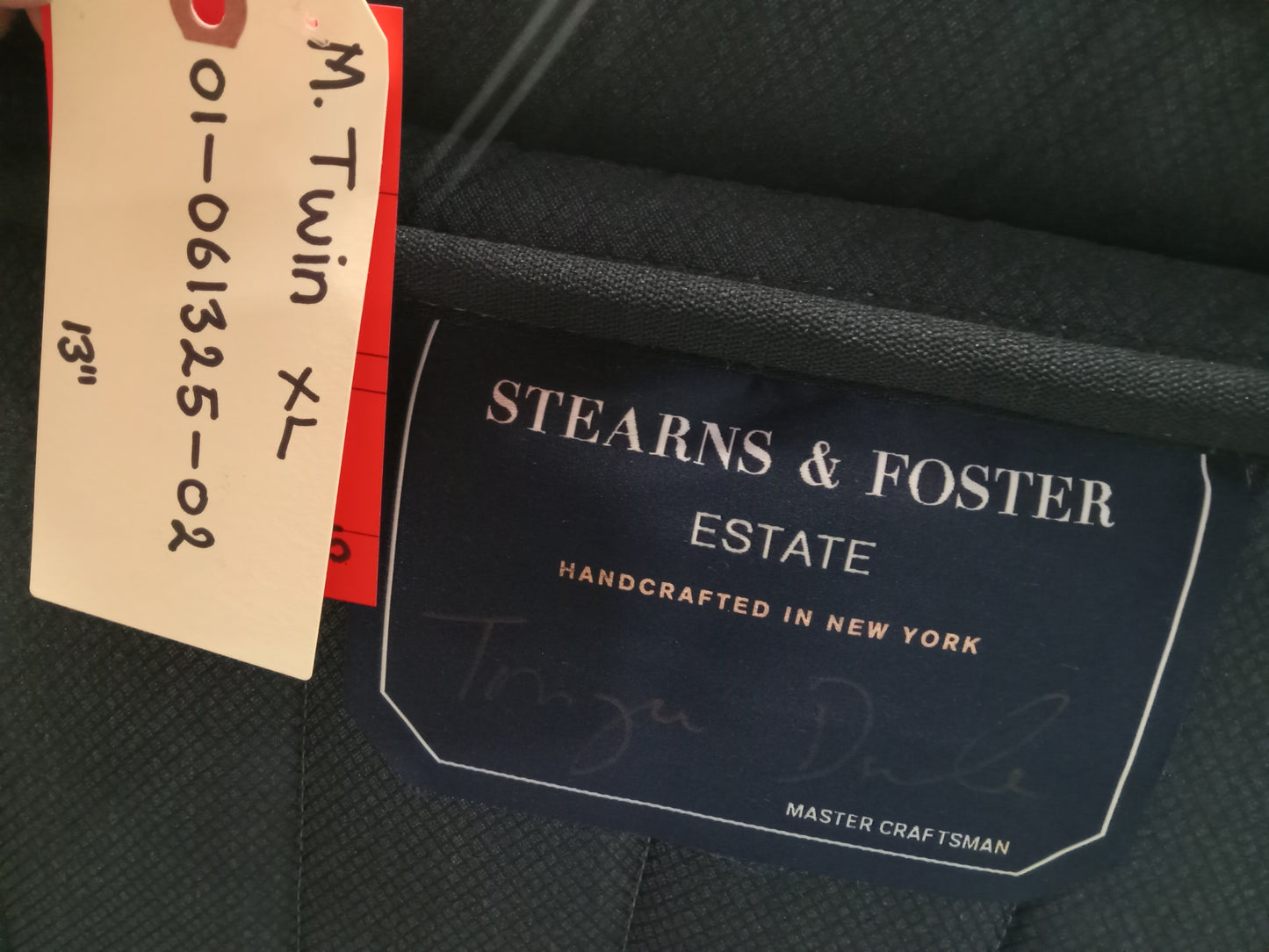 Stearns & Foster | Estate | Medium 13'' | Twin XL Mattress