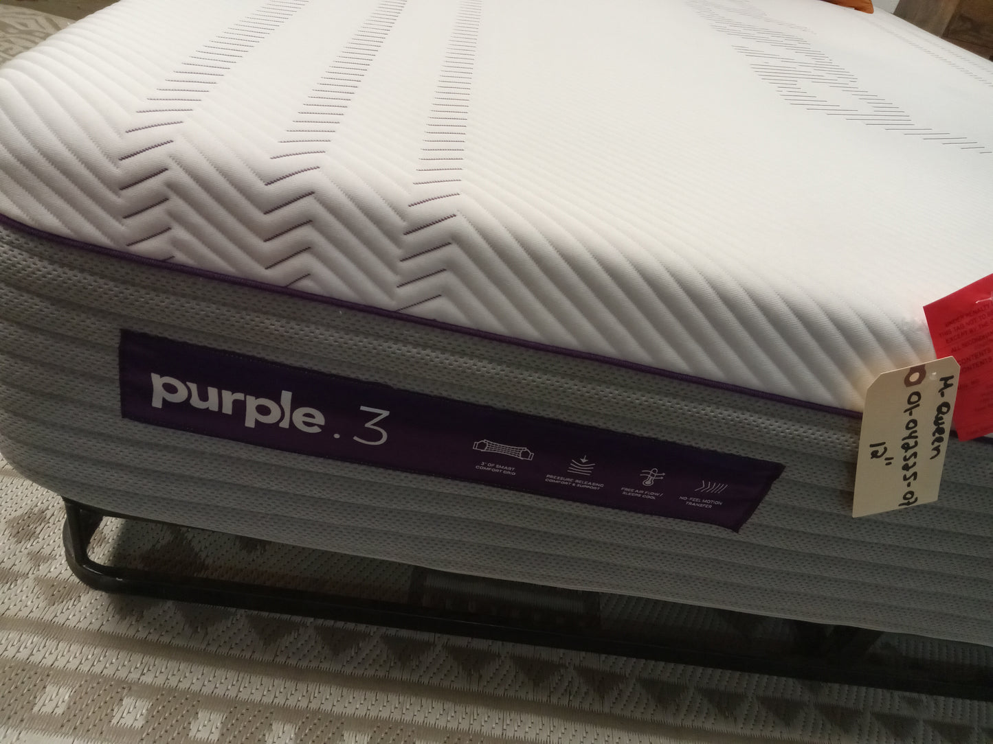 Purple | Premier 3 Hybrid | 12'' Queen Mattress