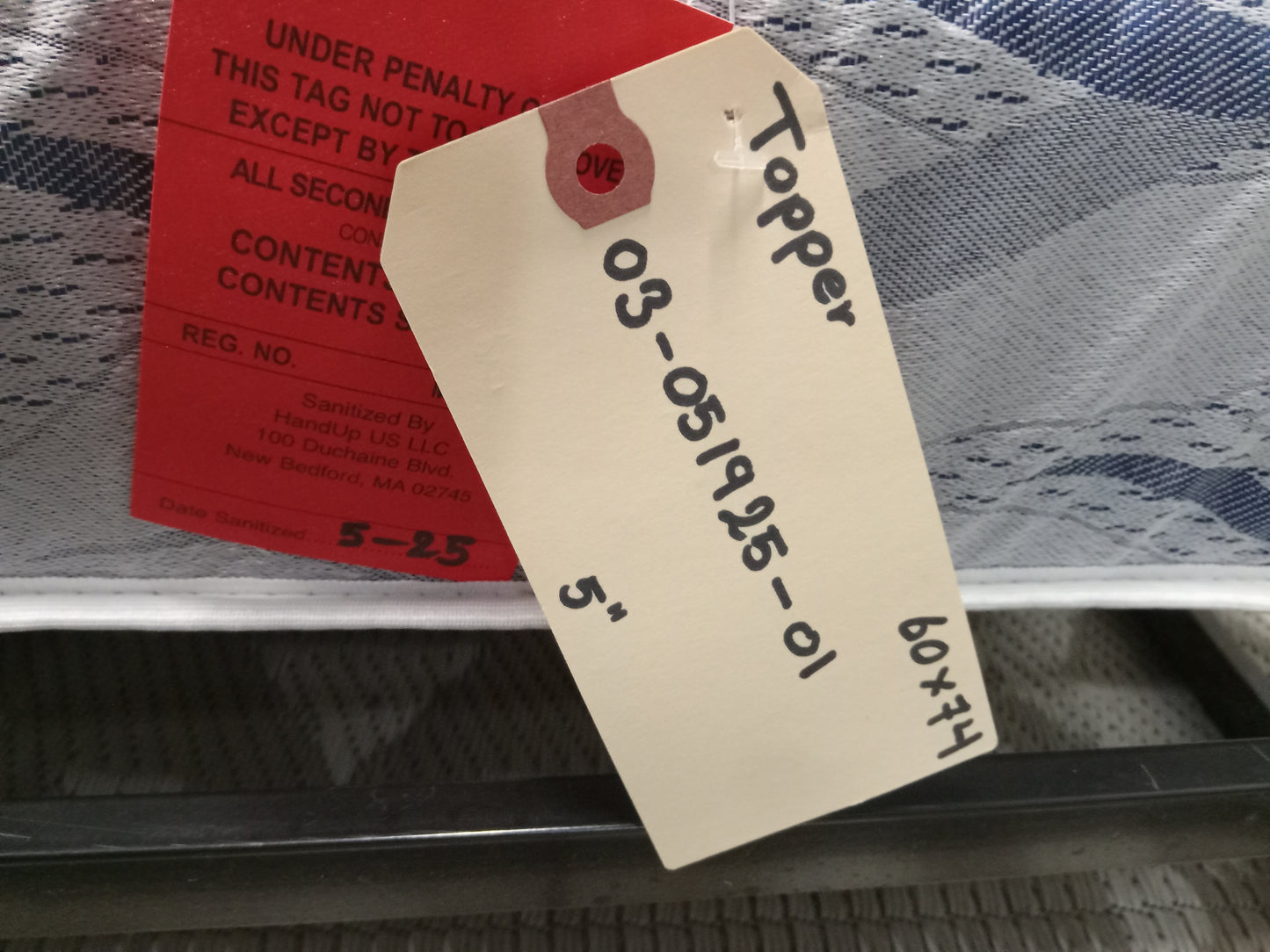 Unbranded | 5'' Memory Foam | 60 x 74 Mattress Topper