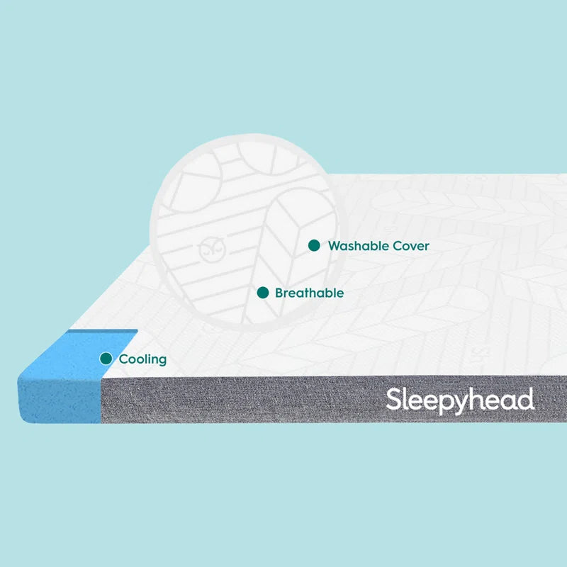 Sleepyhead | 3'' Mattress Topper | Twin XL