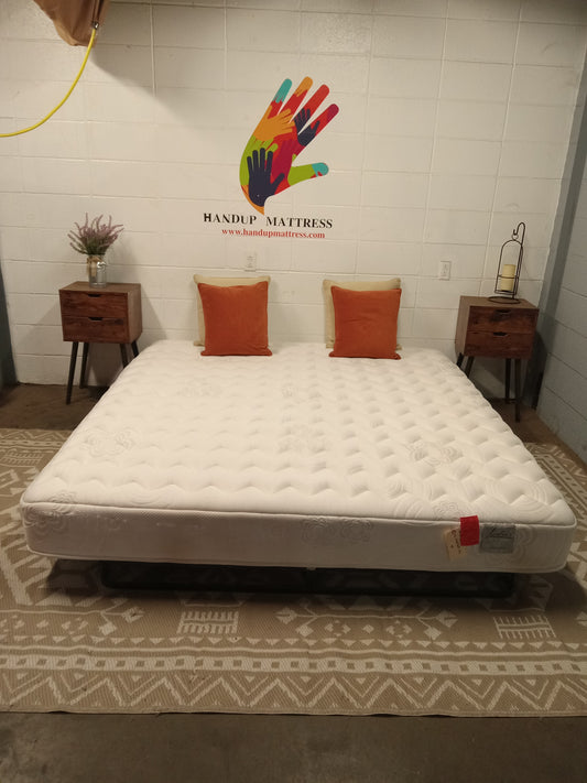 PranaSleep | Lotus Asana 6.1 Series | 9'' Firm King Mattress