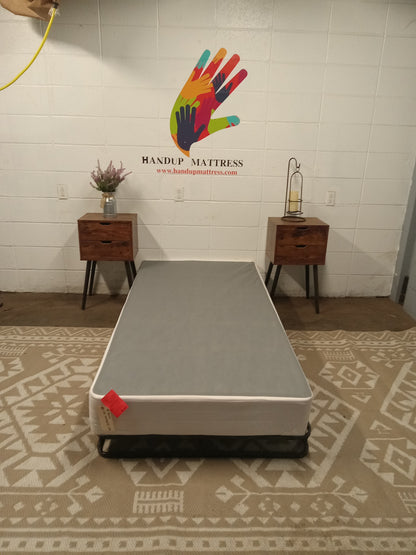 White Twin Boxspring 7.5"