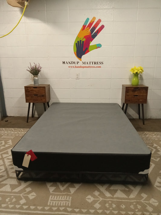 Black Full Box Spring