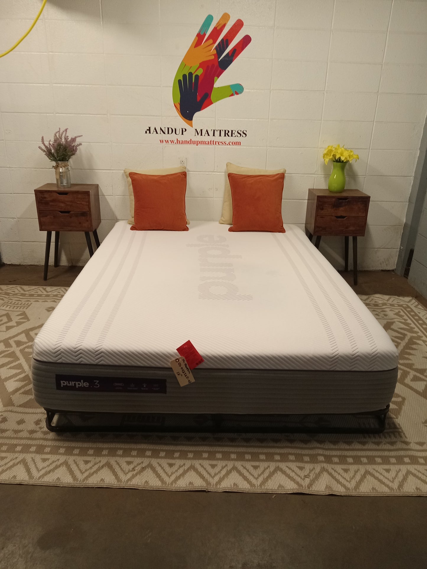 Purple | Premier 3 Hybrid | 12'' Queen Mattress