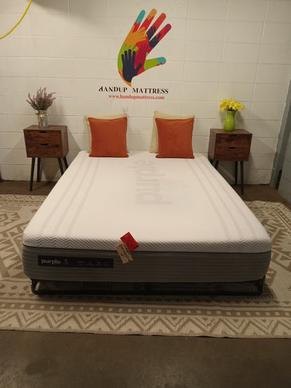 Purple | Premier 3 Hybrid | 12'' Queen Mattress