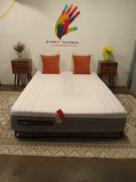 Purple | Premier 3 Hybrid | 12'' Queen Mattress