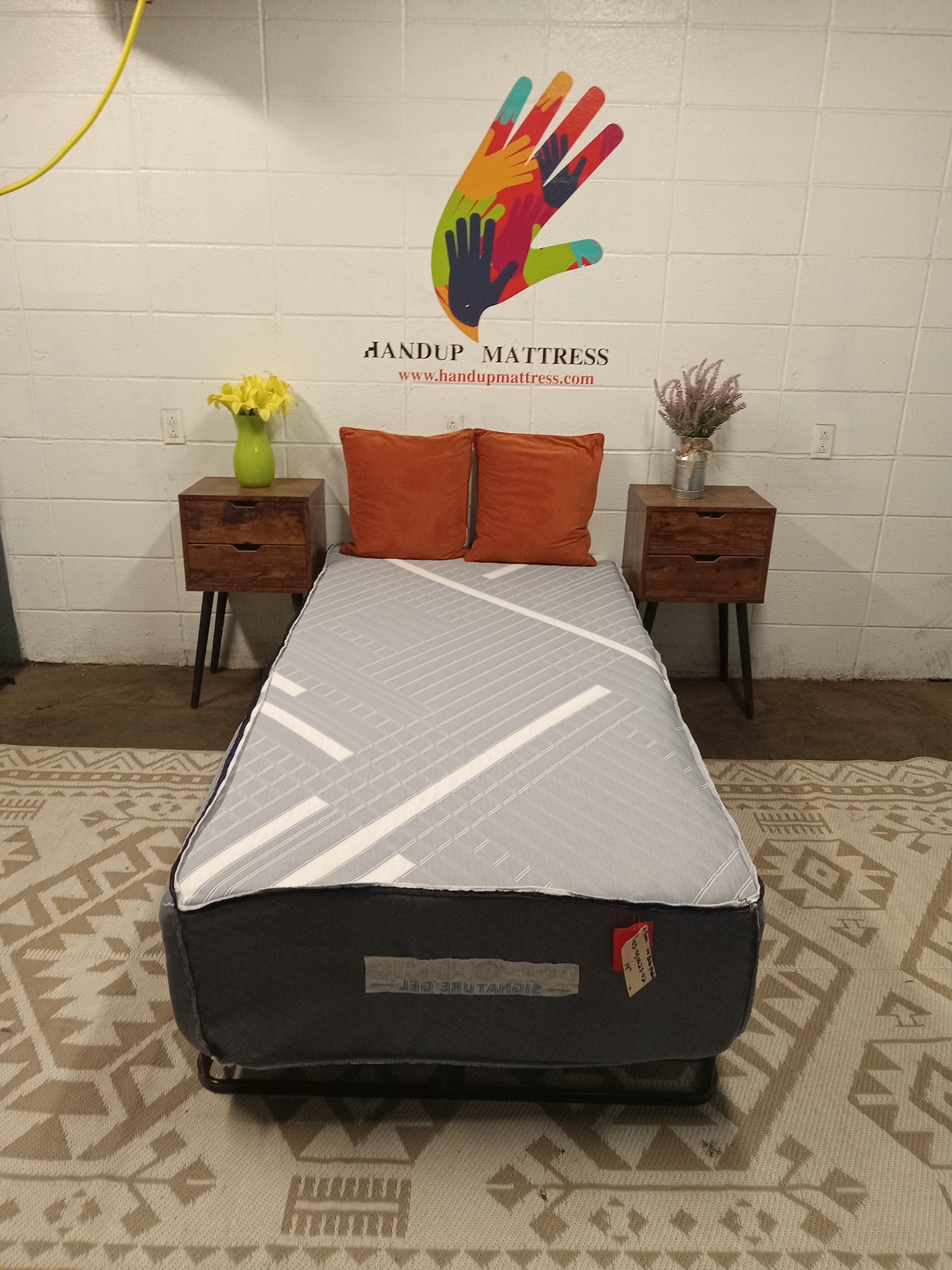 Unbranded | 14'' Memory Foam | Twin Mattress ( using bob o pedic cover)