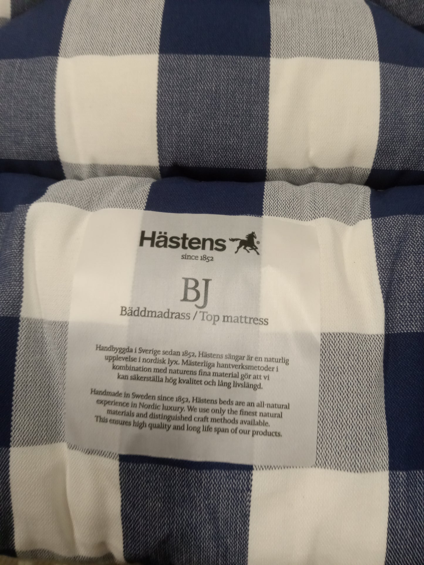 Hästens | 2000T | Base & Topper | Queen Size
